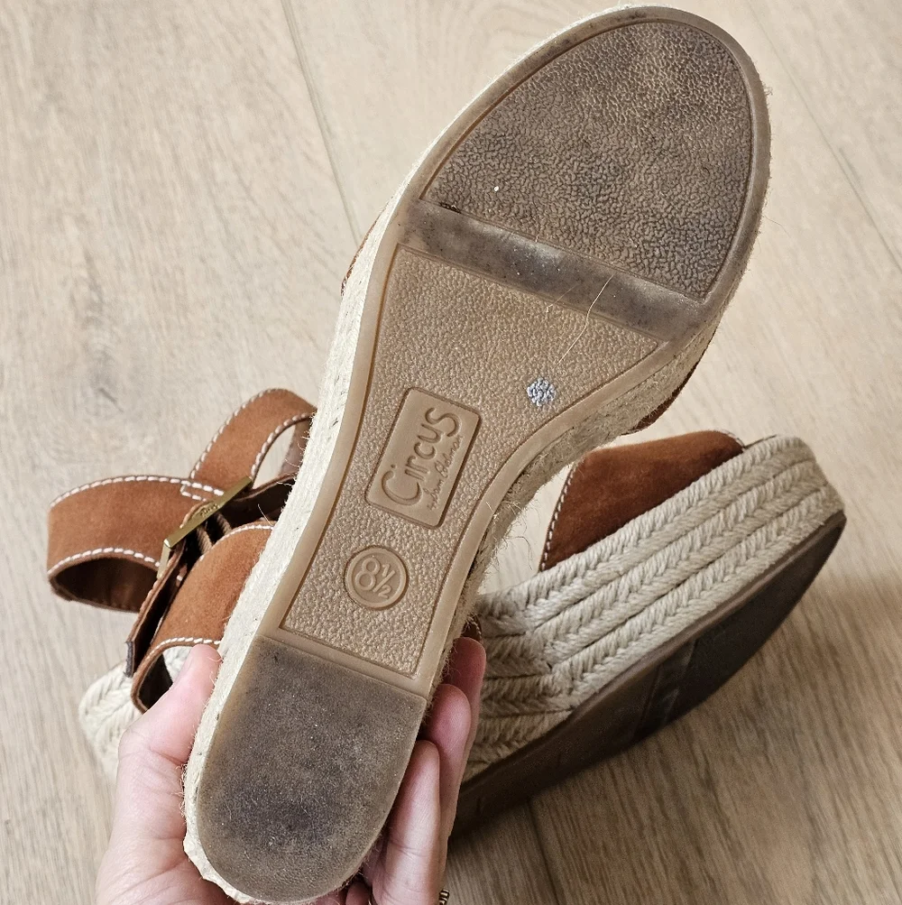 Circus by Sam Edelman Delilah Espadrille Wedge Sandal US 8.5 - Picture 10 of 11